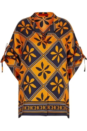 Carolina Herrera Donna, Camicette , Multicolore, S, new