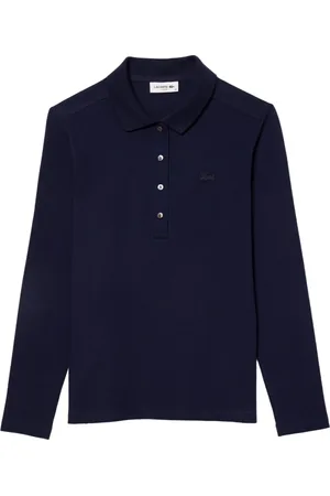 Lacoste Donna, Top, Blu, S, new