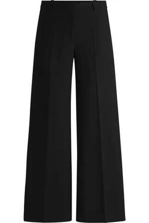 HUGO BOSS Donna, Pantaloni, Nero, L, new