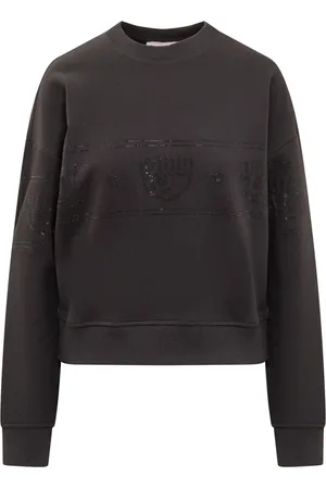 Chiara Ferragni Donna, Felpe, Nero, S, new