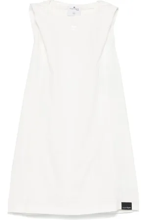 Courrèges Donna, Top, Bianco, M, new