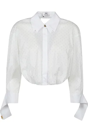 Elisabetta Franchi Donna, Camicette , Bianco, S, new