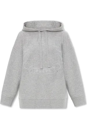 Burberry Donna, Felpe, Grigio, L, new