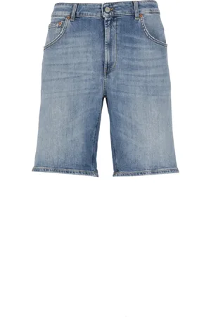Dondup Uomo, Pantaloncini, Blu, W36, new