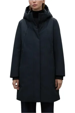 ECOALF Donna, Cappotti, Nero, S, new