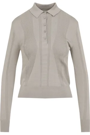 DRIES VAN NOTEN Donna, Top, Grigio, S, new