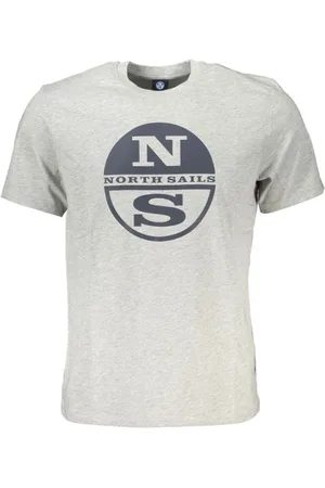 North Sails Uomo, Top, Grigio, M, new