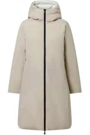 ECOALF Donna, Cappotti, Bianco, S, new