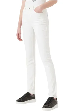 Emporio Armani Donna, Jeans, Bianco, W28, new