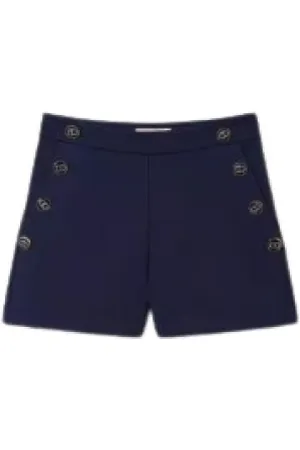 Twin-Set Donna, Pantaloncini, Blu, S, new