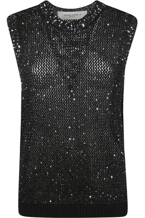Golden Goose Donna, Top, Nero, M, new