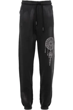 MARCELO BURLON Uomo, Pantaloni, Nero, M, new