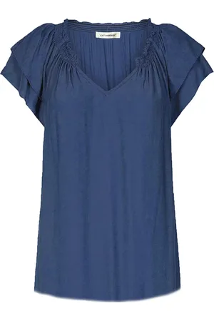 Co`Couture Donna, Top, Blu, M, new