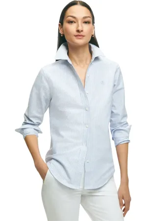 Brooks Brothers Donna, Camicette , Blu, 2Xs, new