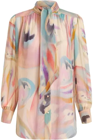 Etro Donna, Camicette , Multicolore, M, new