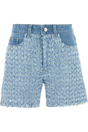 Stella McCartney Donna, Pantaloncini, Blu, W26, new