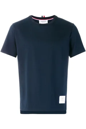 Thom Browne Uomo, Top, Blu, XL, new