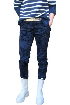 Masons Donna, Pantaloni, Blu, S, new