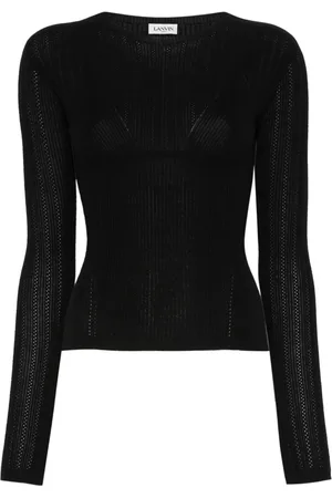 Lanvin Donna, Top, Nero, S, new