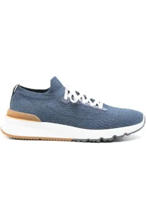 Brunello Cucinelli Uomo, Scarpe, Blu, 40 EU, new