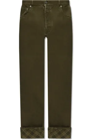 Burberry Uomo, Jeans, Verde, W33, new