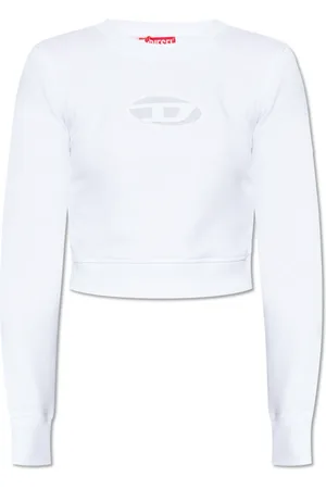 Diesel Donna, Felpe, Bianco, S, new