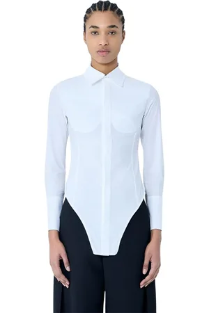 Jean Paul Gaultier Donna, Camicette , Bianco, L, new