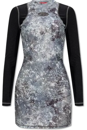 Diesel Donna, Abiti, Grigio, 2Xs, new