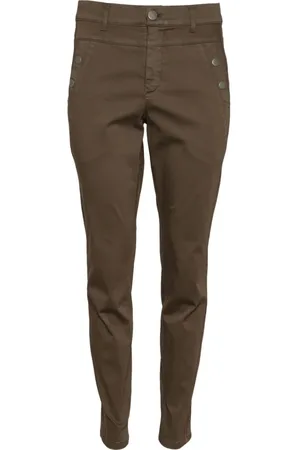 2-Biz Donna, Pantaloni, Marrone, S, new