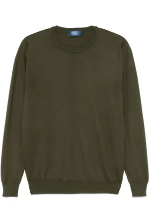 FEDELI Uomo, Maglie, Verde, M, new