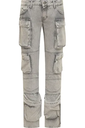 The Attico Donna, Pantaloni, Grigio, W26, new