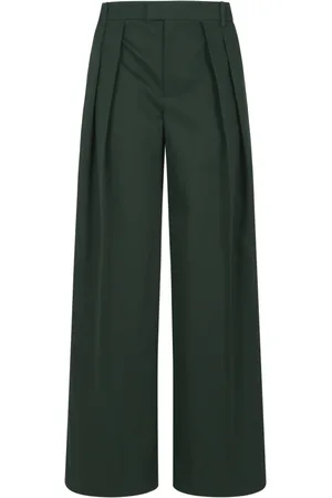 Burberry Donna, Pantaloni, Verde, 2Xs, new
