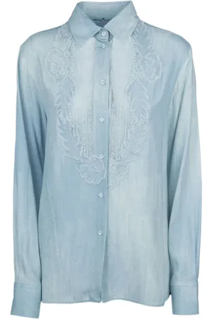 ERMANNO SCERVINO Donna, Camicette , Blu, L, new