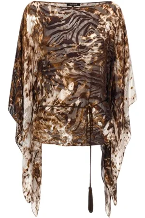 Roberto Cavalli Donna, Camicette , Marrone, M, new