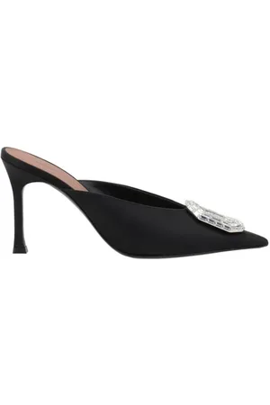 Amina Muaddi Donna, Scarpe, Nero, 37 1/2 EU, new