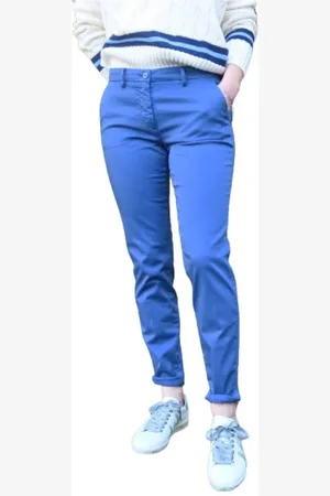 Masons Donna, Pantaloni, Blu, L, new