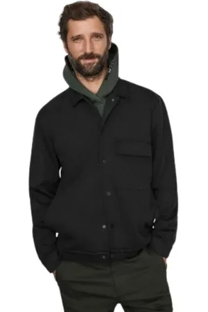 ECOALF Uomo, Giacche, Nero, L, new