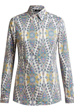 Etro Donna, Camicette , Multicolore, 2Xs, new
