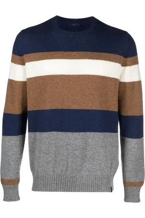 FAY Uomo, Maglie, Multicolore, L, new