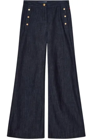 BUSNEL Donna, Pantaloni, Blu, M, new