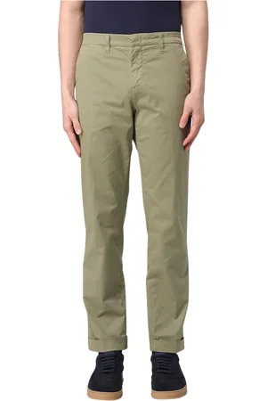 FAY Uomo, Pantaloni, Verde, W34, new