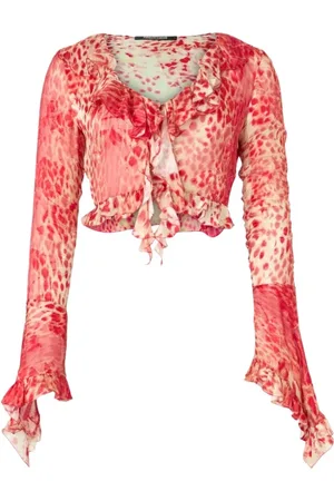 Roberto Cavalli Donna, Camicette , Rosso, S, new