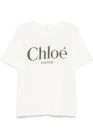 Chloé Donna, Top, Bianco, M, new