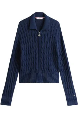 Tommy Hilfiger Donna, Maglie, Blu, L, new