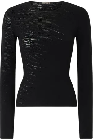 Roberto Cavalli Donna, Maglie, Nero, S, new