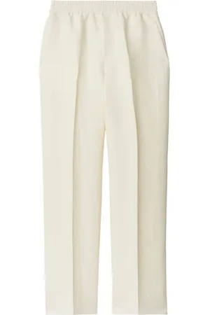 Burberry Donna, Pantaloni, Bianco, 3Xs, new