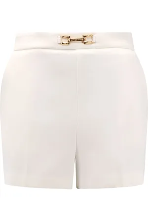 Elisabetta Franchi Donna, Pantaloncini, Bianco, S, new