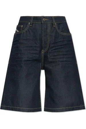 Diesel Donna, Pantaloncini, Blu, W24, new