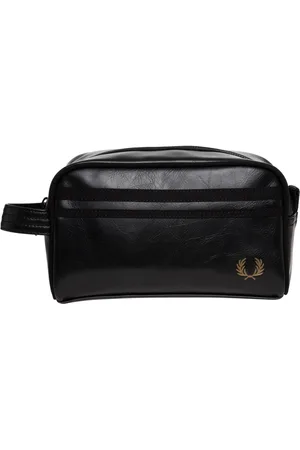 Fred Perry Uomo, Borse, Nero, Taglia unica, new