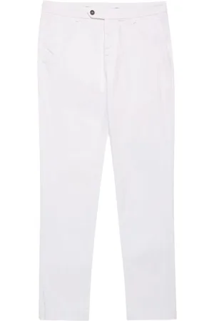Brooks Brothers Uomo, Pantaloni, Bianco, W34, new